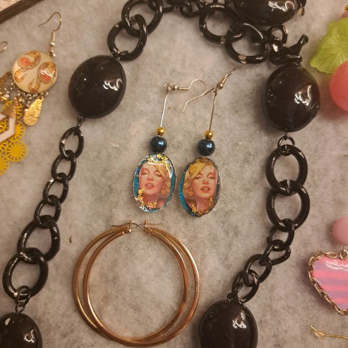 Lot de bijoux multicolore artisanale chic - photo numéro 5