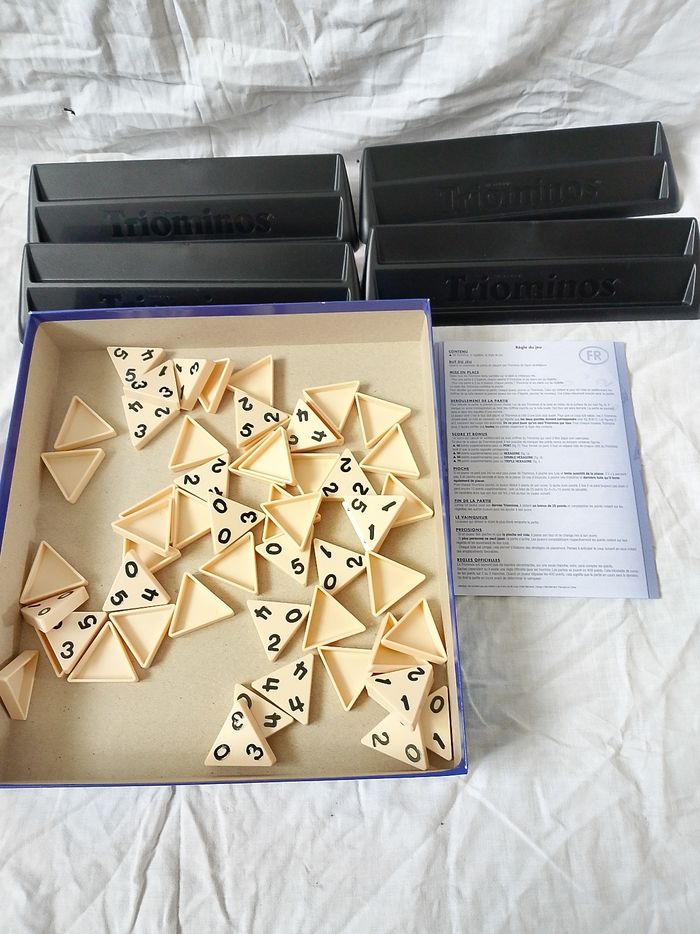 Triominos classic  goliath complet - photo numéro 3