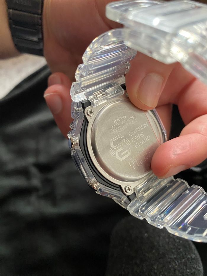 Montre G Shock transparente noire multicolore - photo numéro 2