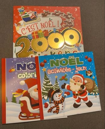 Lot livres activités de noël