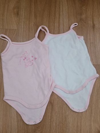 Lot de 2 bodies Kimbaloo 12 mois