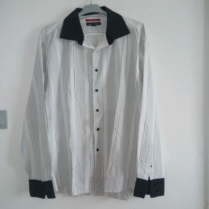 Chemise manche longue homme