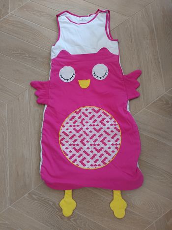 Gigoteuse turbulette hibou Manon et Valentin