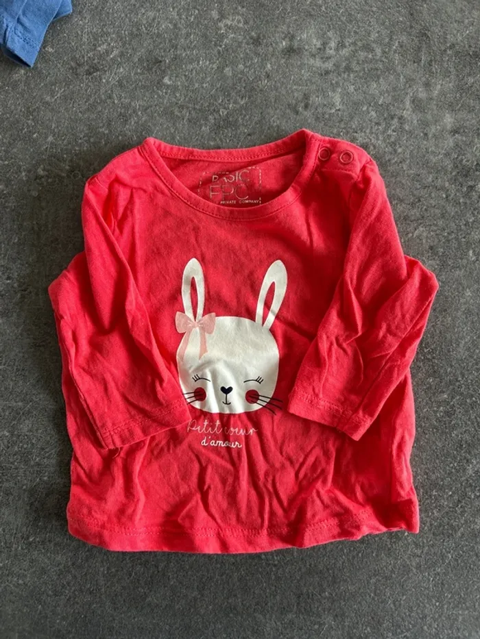 Lot de 5 tee-shirt manches longues 3 mois - photo numéro 6