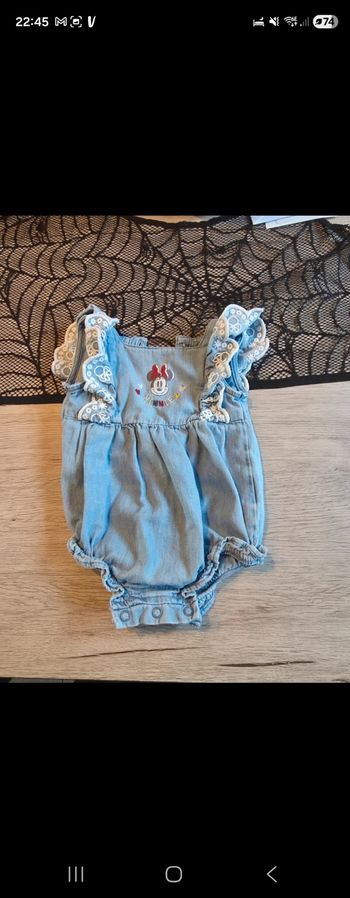 Barboteuse minnie 0/3