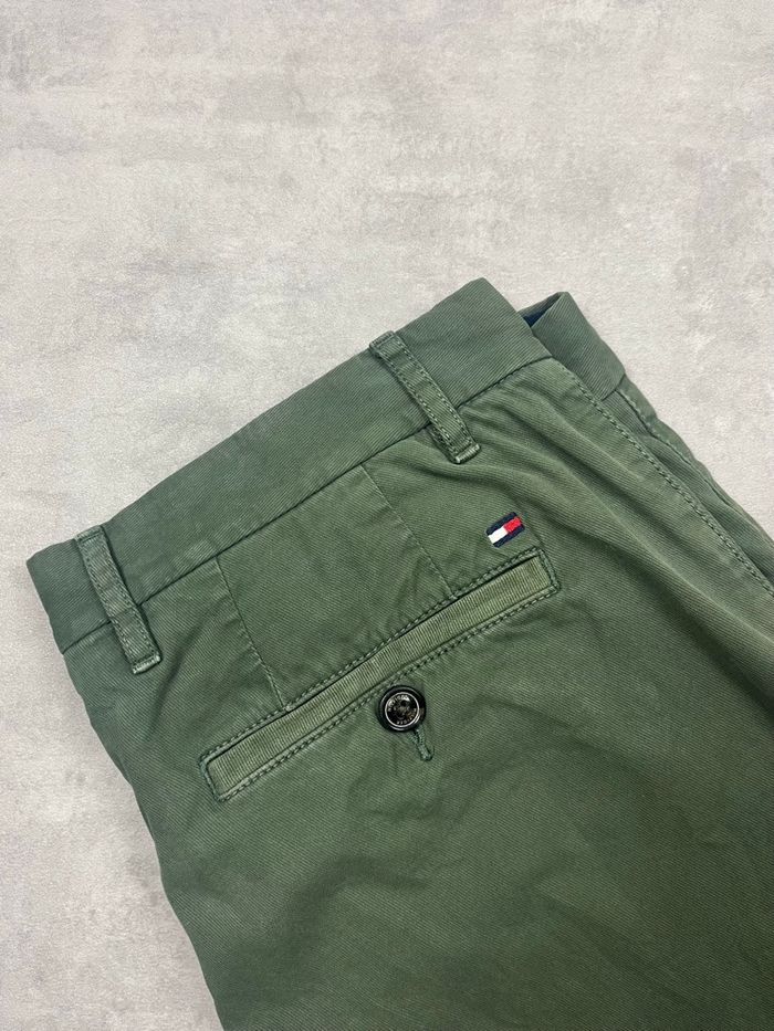Chino Tommy Hilfiger vert kaki - Taille 40 homme - photo numéro 2