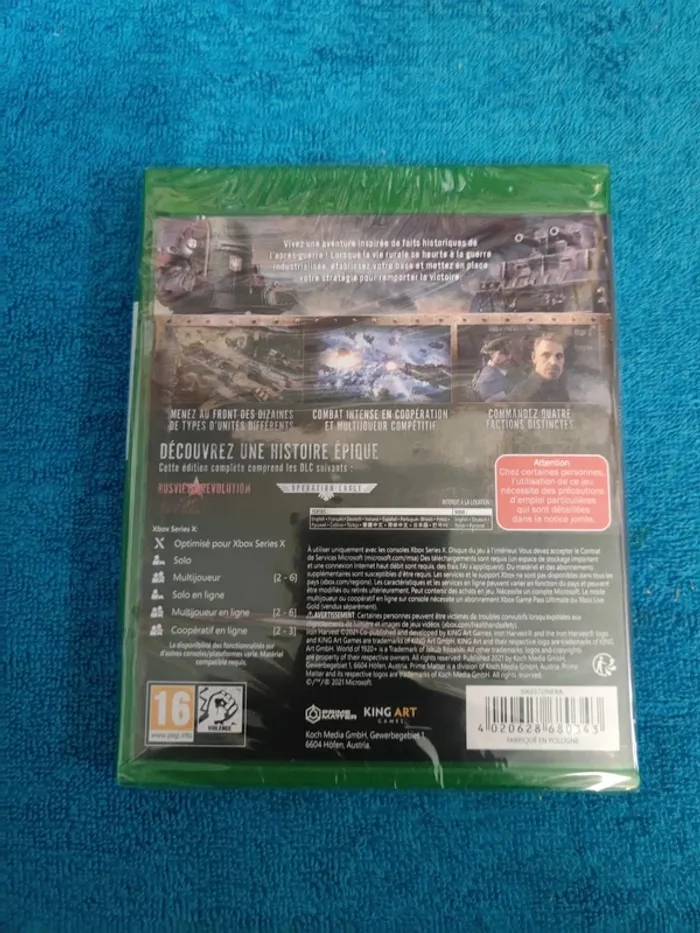 XBOX series x Iron harvest complete edition - photo numéro 2