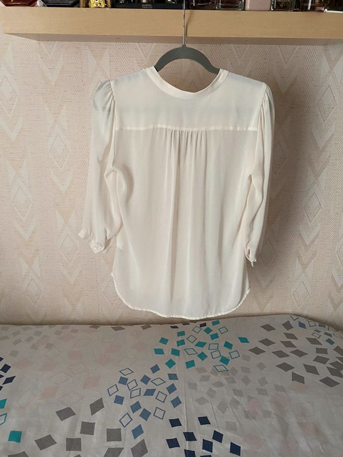 Superbe belle blouse chemise crème H&M taille 36 - photo numéro 6