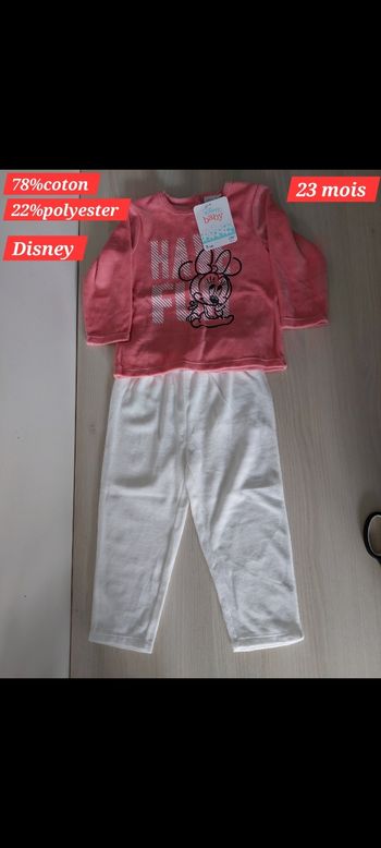 Pyjama Minnie fille 23mois 