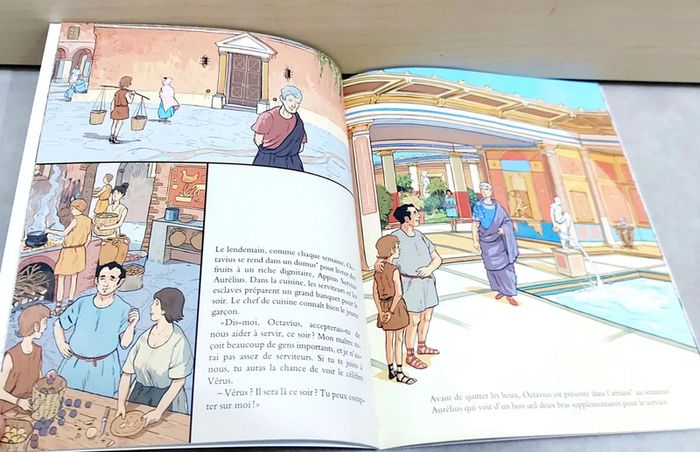 🌺 Livre (école des loisirs) : Octavius et le gladiateur - photo numéro 2