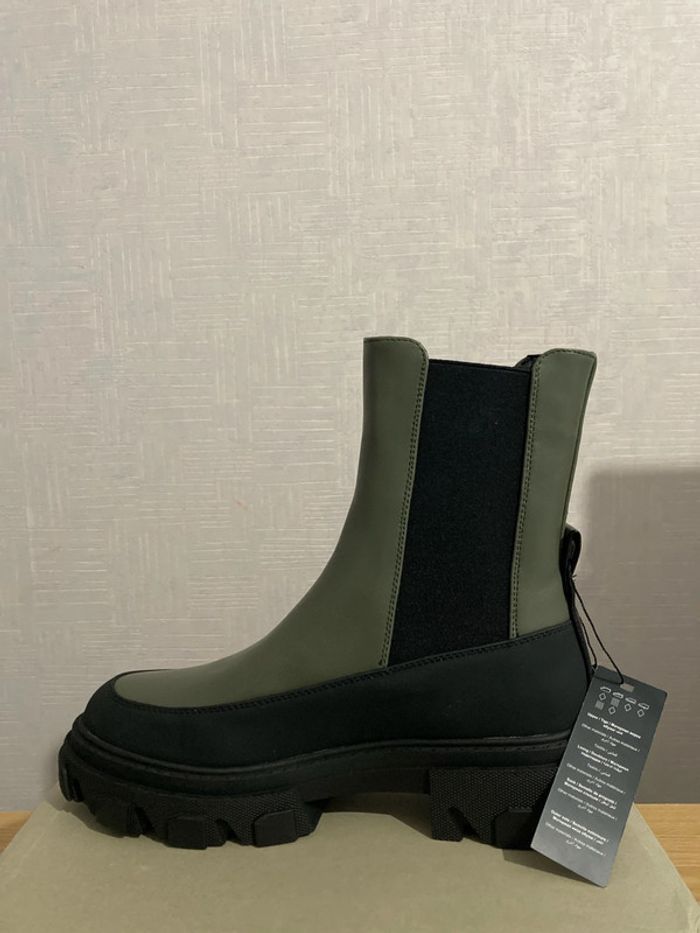 Bottines Only tola chunky verte kaki 40 - photo numéro 2