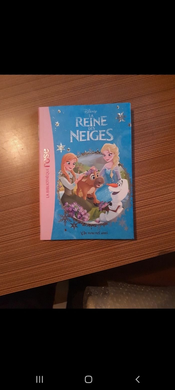 Livre la reine des neiges