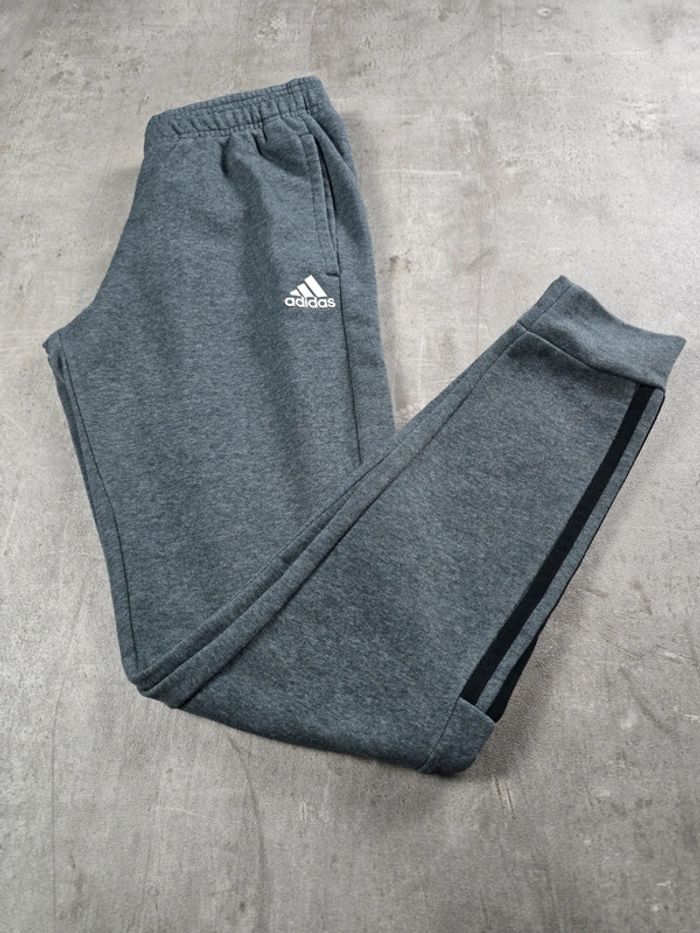 Pantalon jogging Adidas sportwear gris taille S - photo numéro 2