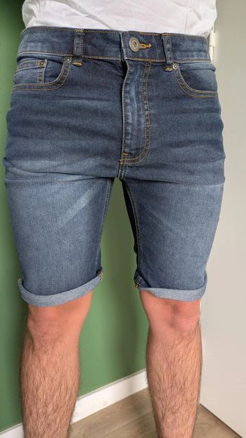 Short en jean bleu Zalando