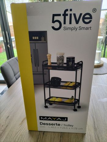 Desserte roulante 5 five neuve 