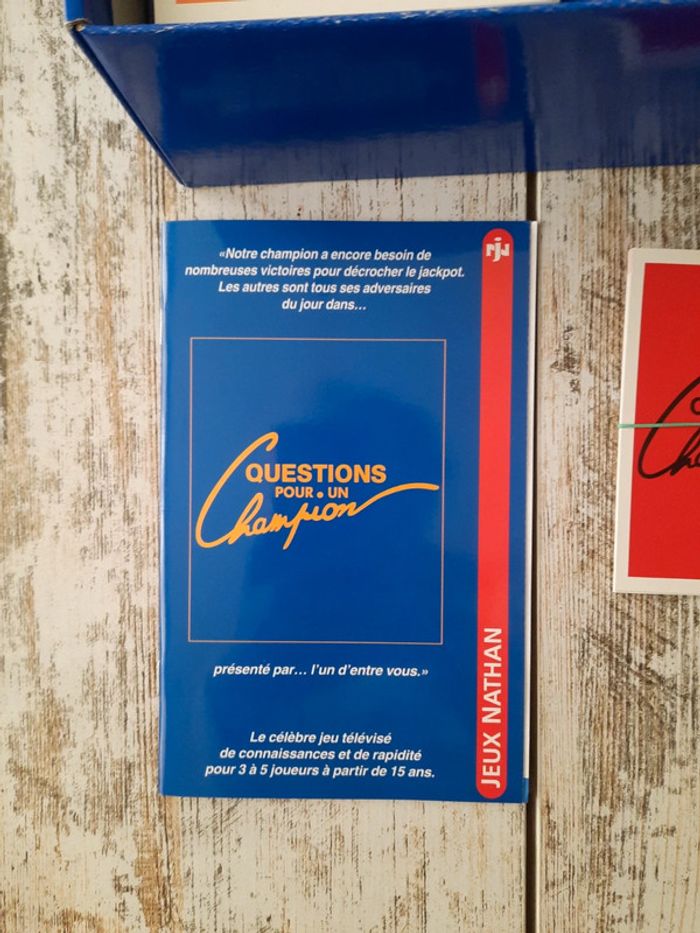 Jeu question pour un champion jeu état neuf - photo numéro 2