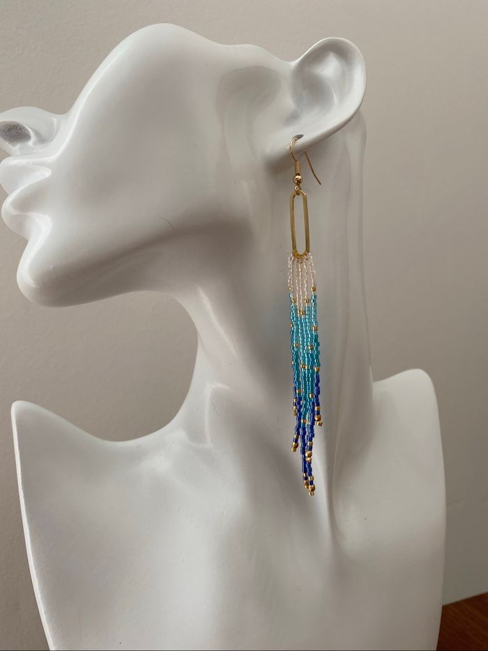 Boucles d’oreilles Miyuki - photo numéro 5