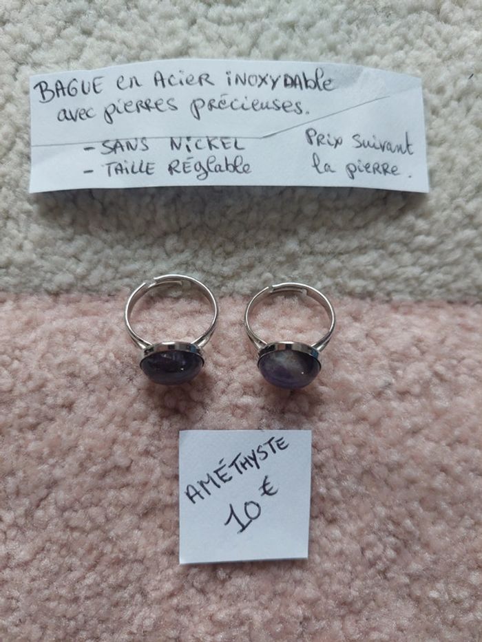 Bague pierre semi-précieuse - photo numéro 9