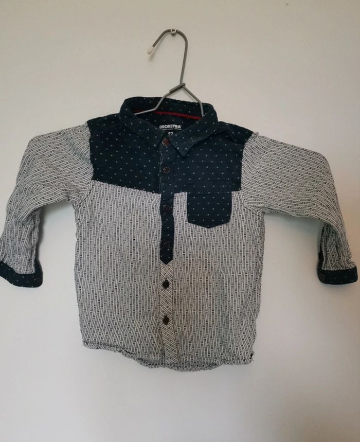 Chemise manches longues 23 mois