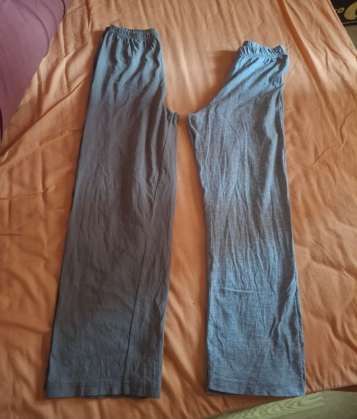 Lot 2 bas de pyjama 10 ans - photo numéro 2
