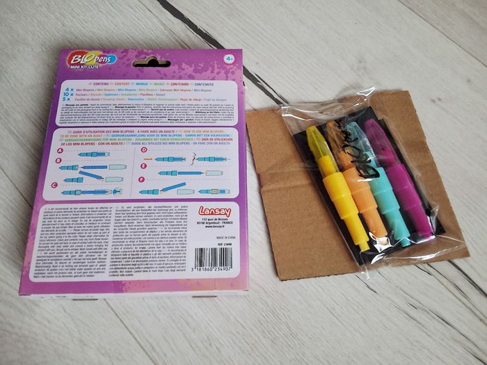 Jeu jouet enfant Bio pens mini kit cute Lansay Neuf - photo numéro 2