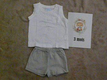 Ensemble garçon 3 mois (n°12bis)