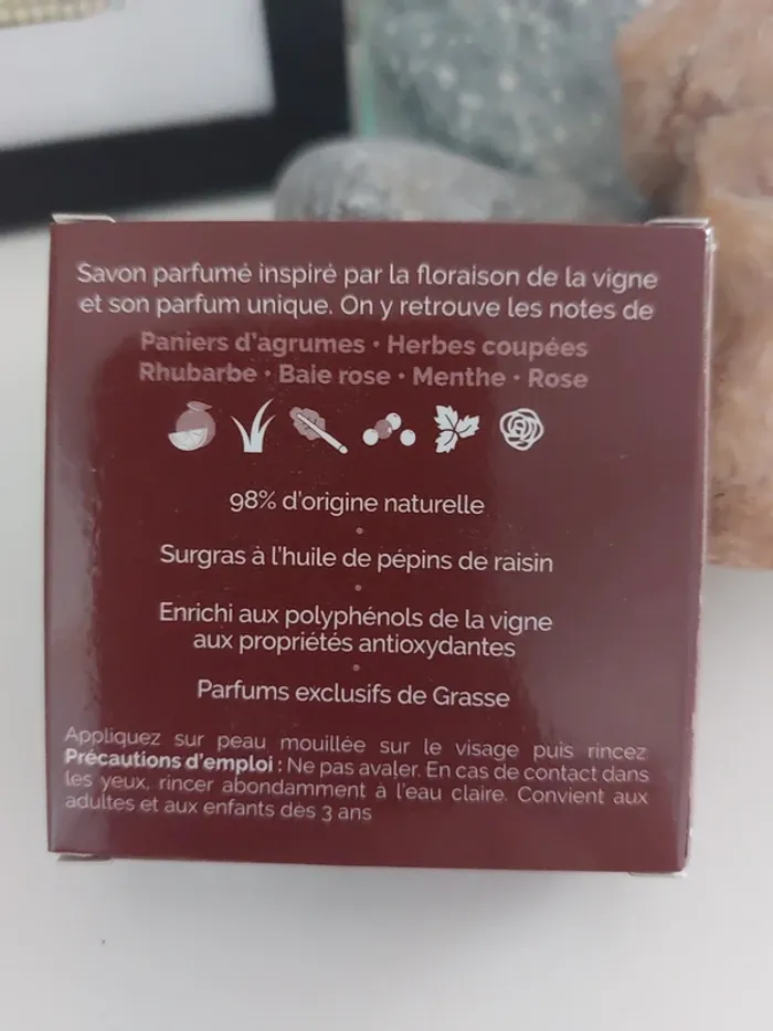 Savon visage fleur de vigne - photo numéro 2