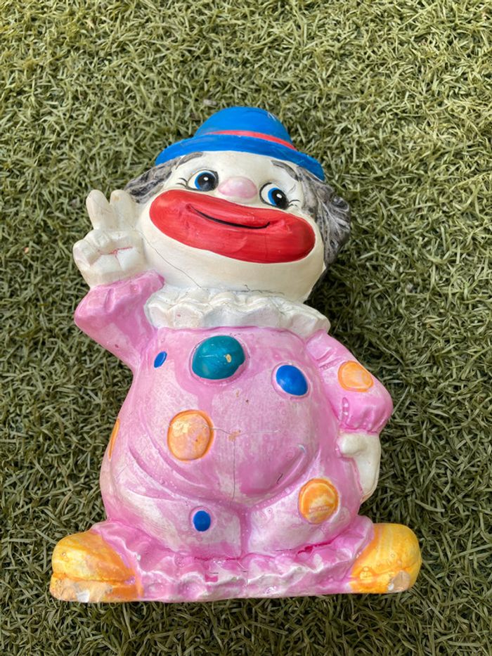 Tirelire clown 🤡 Vintage années 1970 - photo numéro 7