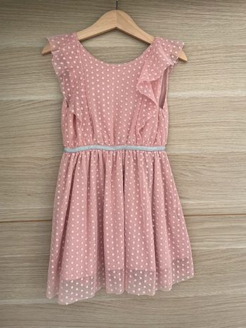 Robe fille dentelle doublée. Légère pour été. Kiabi 3 ans
