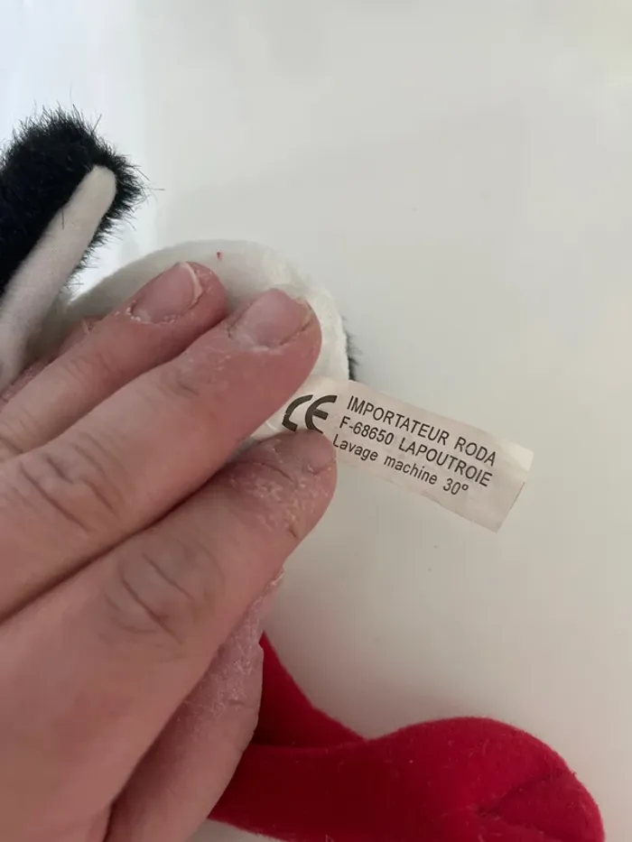 Peluche cigogne + porte clé cigogne - photo numéro 3