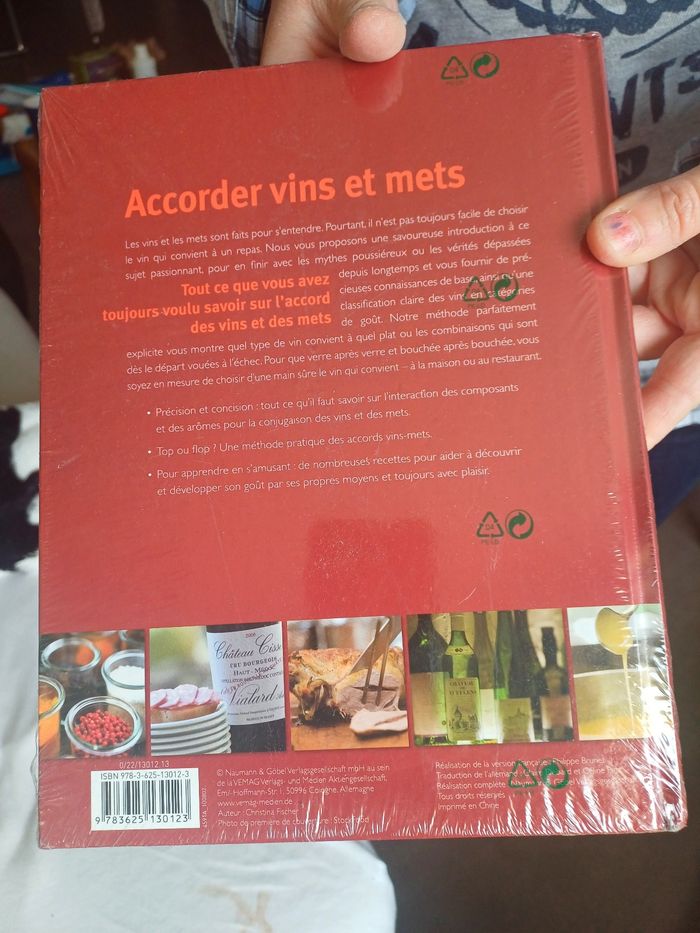 Livre accords mets/vins - photo numéro 2