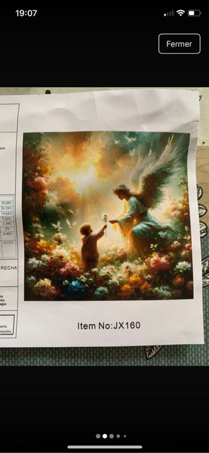 Kit complet de peinture par numéro - Neuf