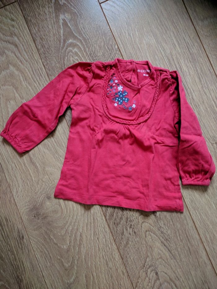 Lot de 3 T-shirts manches longues - 18 mois - photo numéro 2