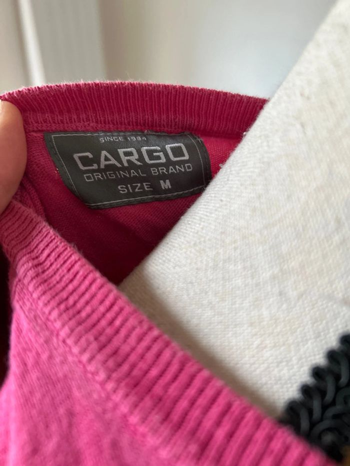 Pull col V cargo - photo numéro 3