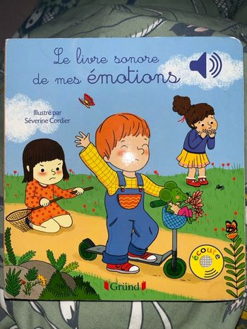 Le livre sonore de mes émotions