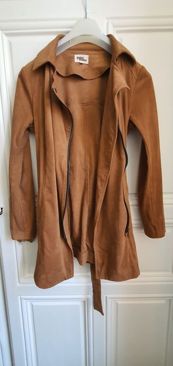 Veste suédine Grain de Malice 38