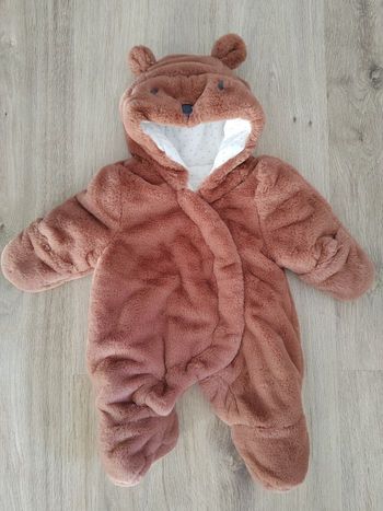 Combipilote mouton bébé fausse fourrure