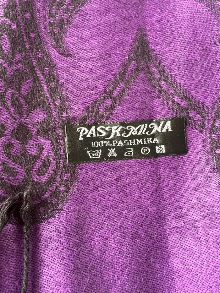 Lot de 2 écharpes châles pashmina - photo numéro 2