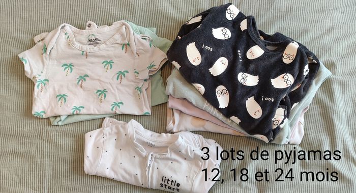 Lot de pyjamas