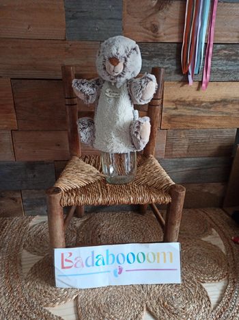 peluche marionnette marmotte histoire d'ours tbe