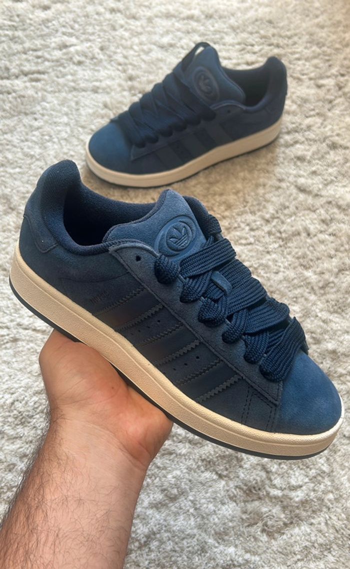 Adidas Campus 00s – Marine Blue White / Bleu Marine Blanc – Taille 40⅔ - photo numéro 5