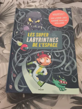 Album les super labyrinthes de l'espace