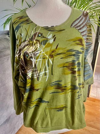 Joli haut vintage pollen boutique xl