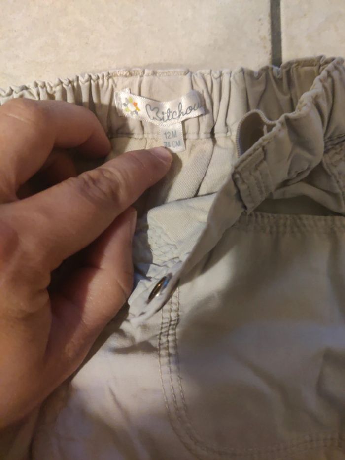 2 pantalons T12mois - photo numéro 2