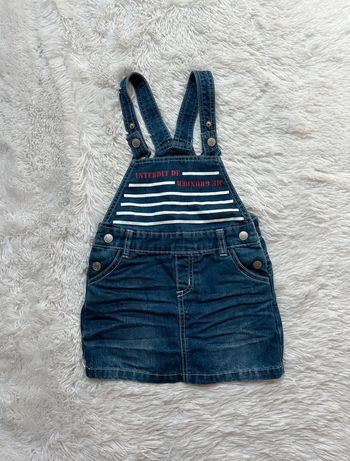 Robe en jeans interdit de me gronder