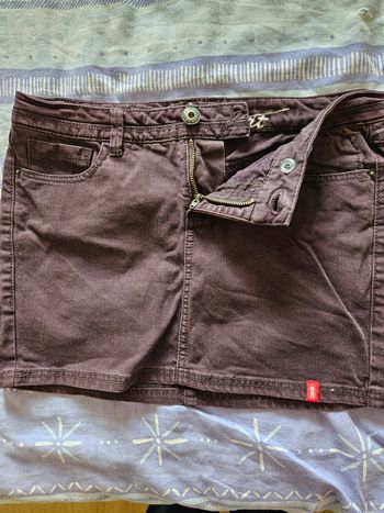 Jupe marron foncé esprit