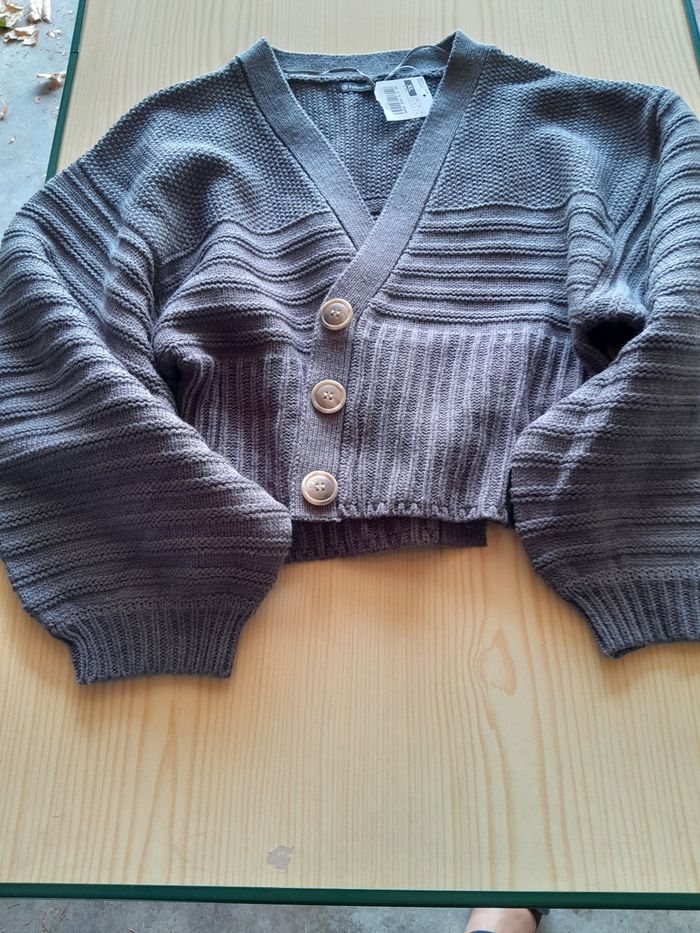 Gilet gris neuf