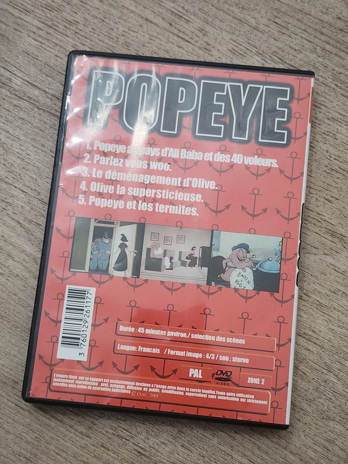 DVD Popeye Volume 1 - photo numéro 3