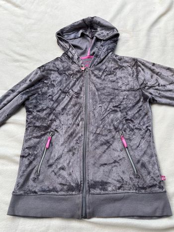 Gilet velours doux 12 ans