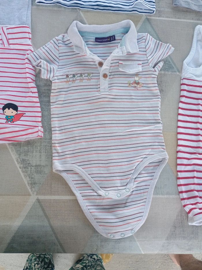Lot de 5 vêtements garçon 9 mois - photo numéro 4